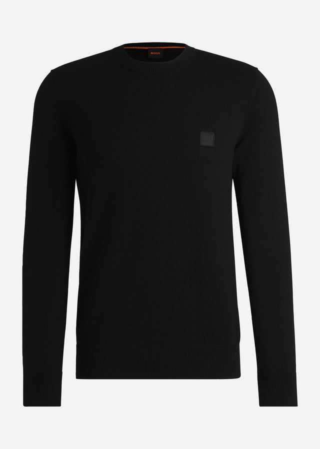 Hugo Boss Truien Kanovano sweater - black