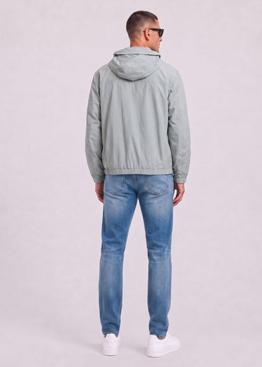 Hugo Boss Hoodies Otily - open grey