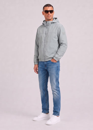 Hugo Boss Hoodies Otily - open grey