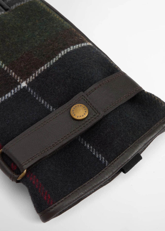 Barbour Gloves Newbrough tartan gloves - classic