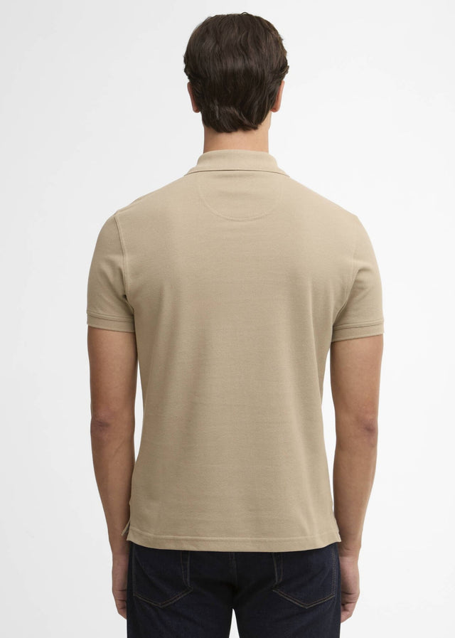 Barbour Polo's Barbour tartan pique polo shirt - washed stone dress
