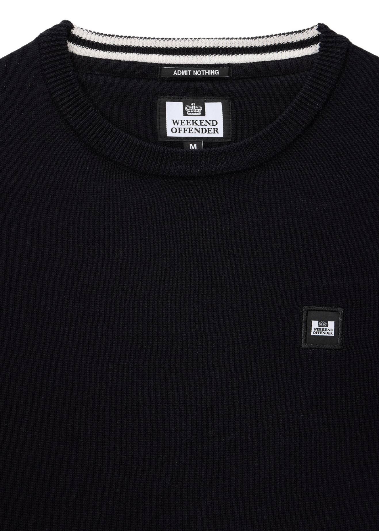 Weekend Offender Truien Solace - black