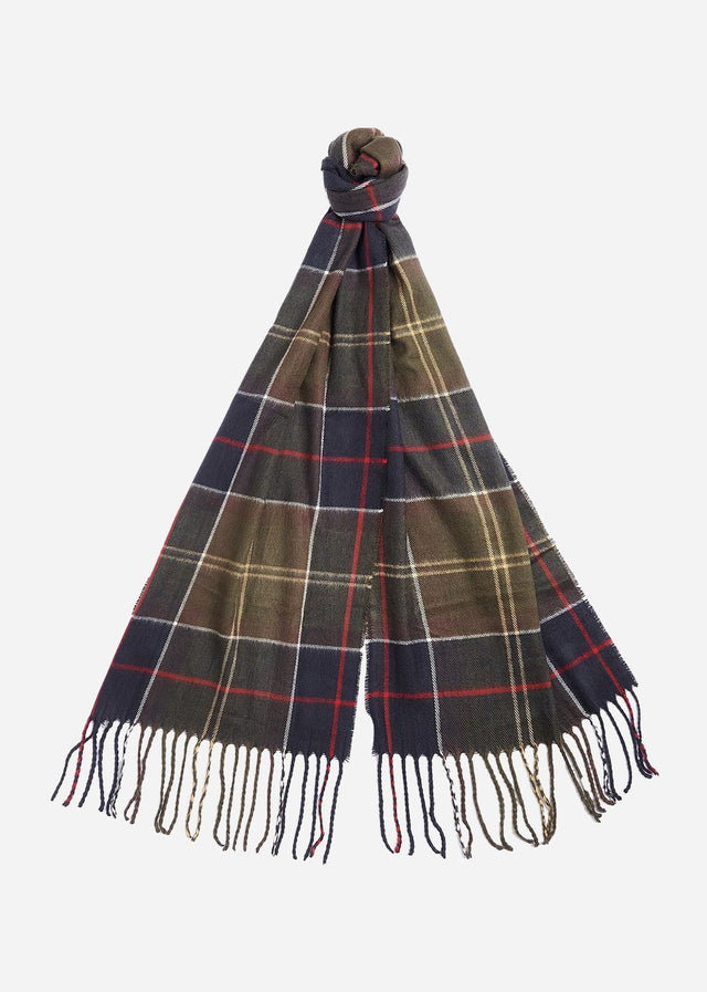 Barbour Scarves Swinton beanie & galingale scarf gift set - classic