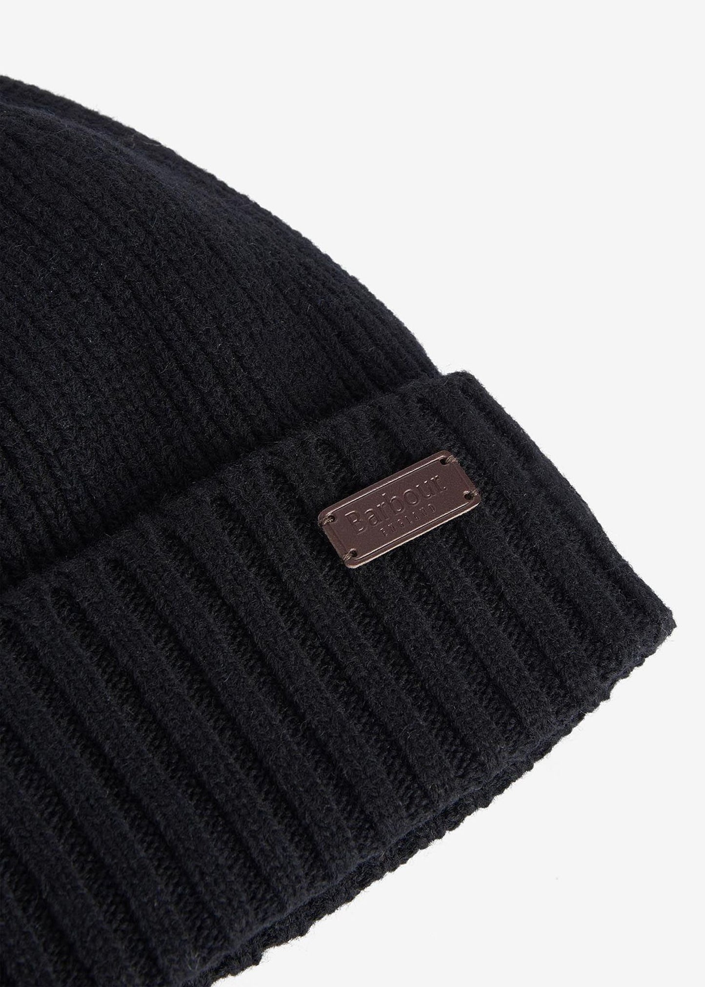 Barbour Mutsen Carlton beanie hat - black