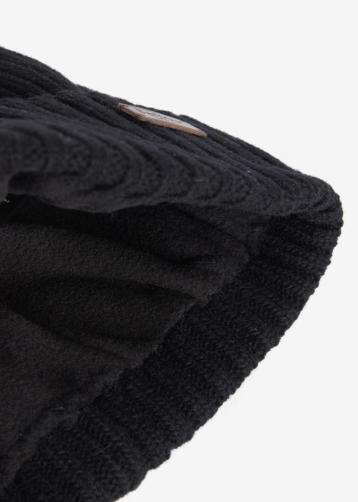 Barbour Mutsen Carlton beanie hat - black