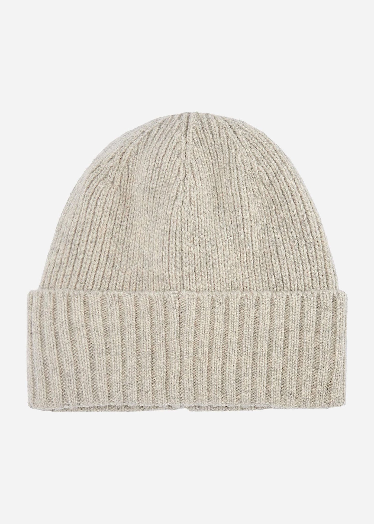Barbour Mutsen Carlton beanie hat - light grey