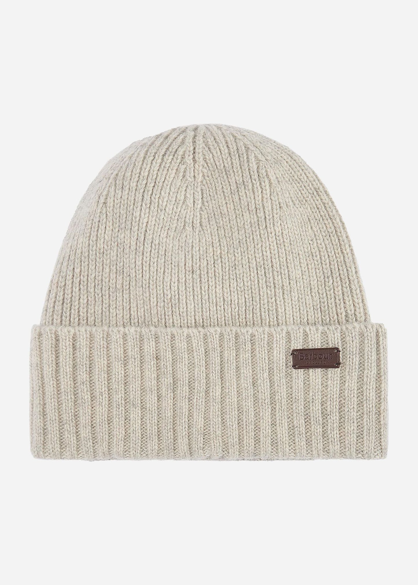 Barbour Mutsen Carlton beanie hat - light grey