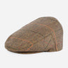 Barbour Petten Wilkin flat cap - olive orange red