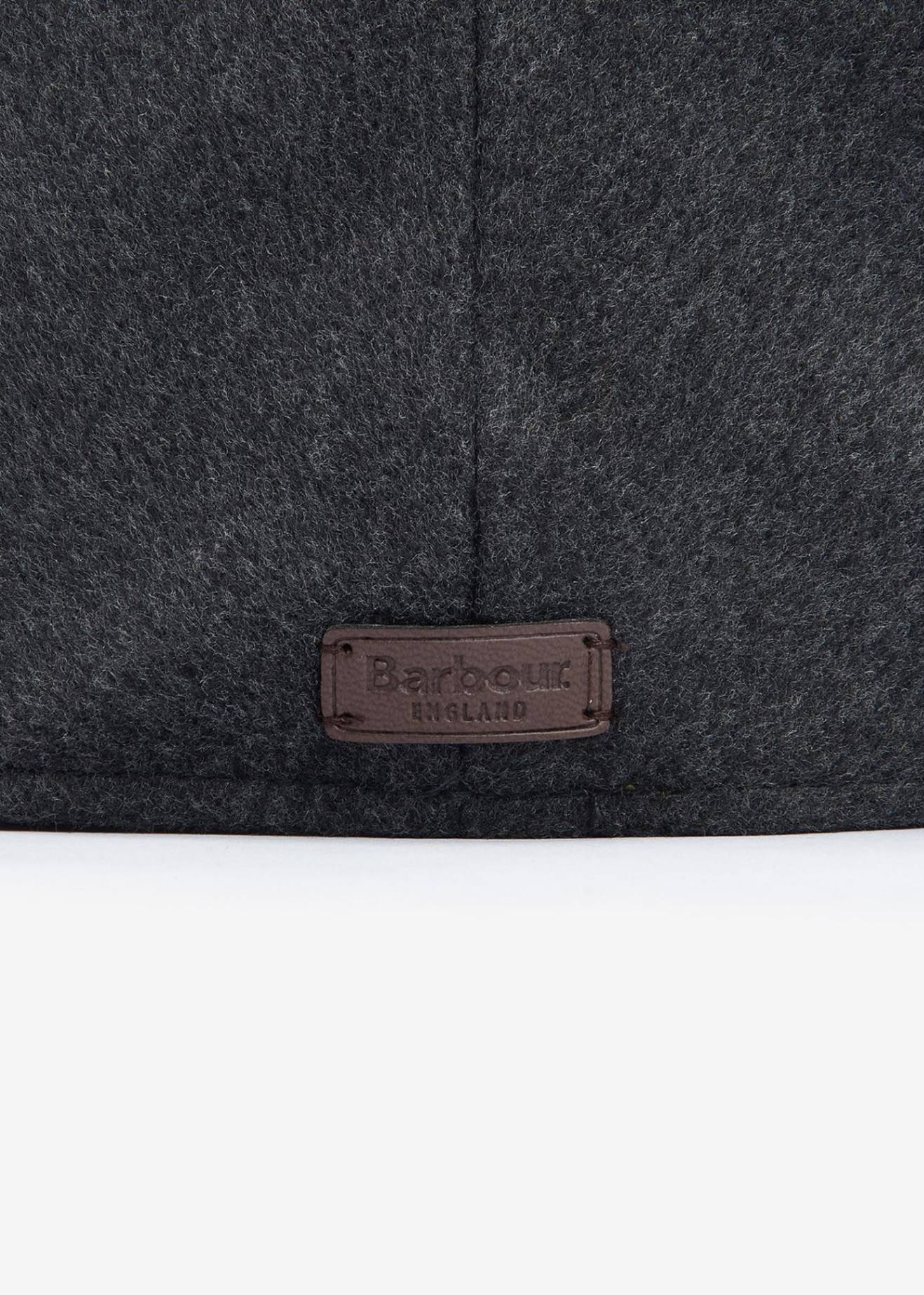 Barbour Petten Conon flat cap - charcoal