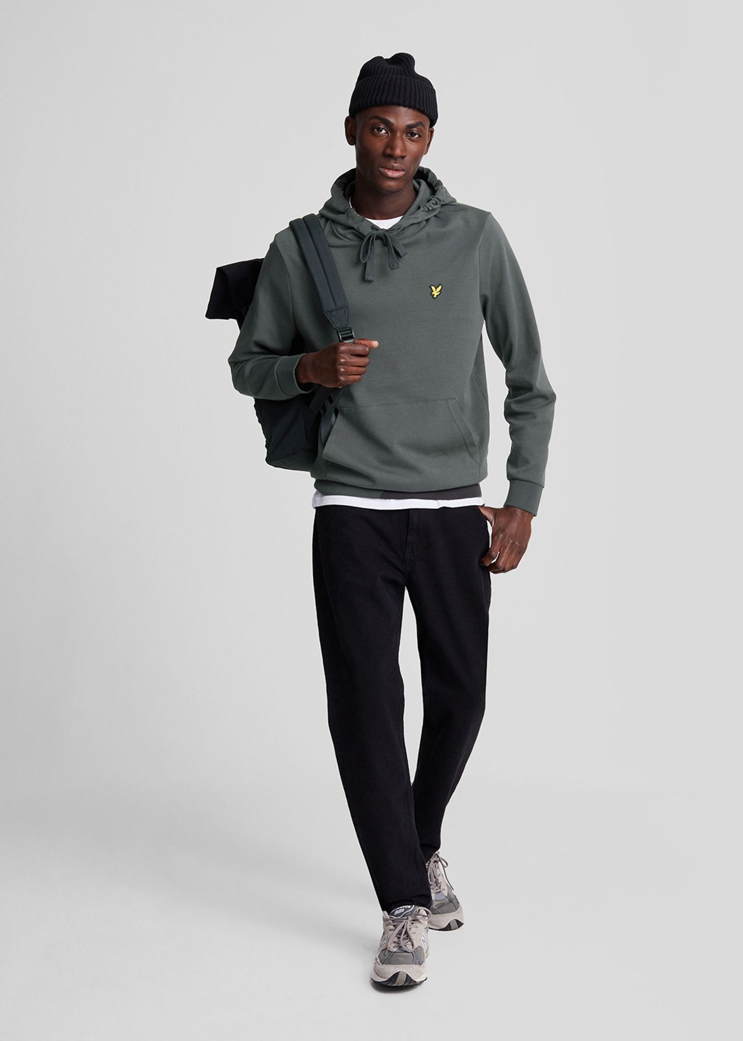 Lyle & Scott Hoodies Interlock hoodie - gunmetal