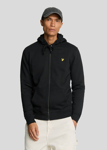 Lyle & Scott Hoodies Zip through hoodie - jet black