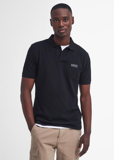 Barbour International Polo's  Essential polo shirt - black pewter