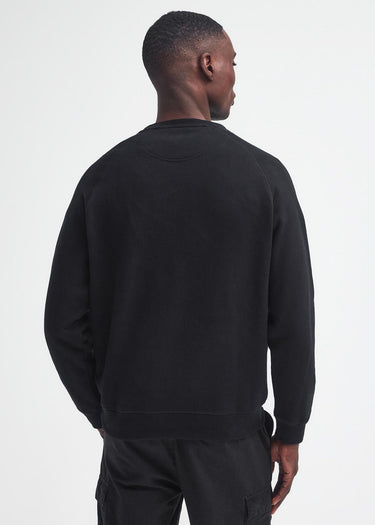 Barbour International Truien  Essential crew neck sweat - black pewter