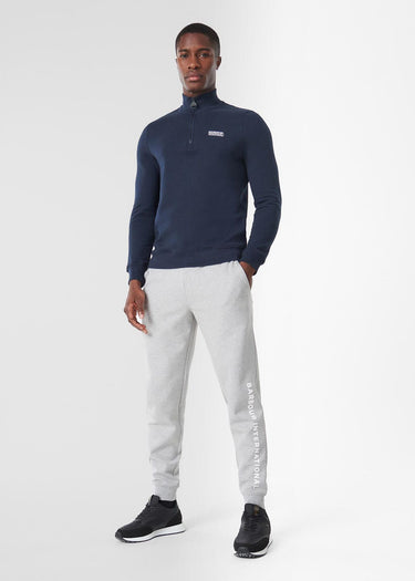 Barbour International Truien  Essential half zip sweat - international navy