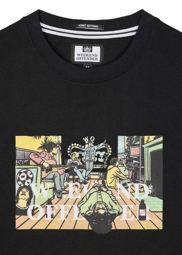 Weekend Offender T-shirts Stratford Avenue - Black
