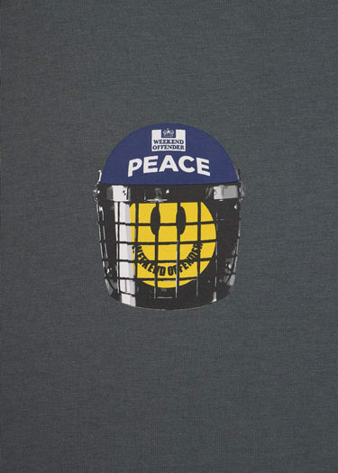 Weekend Offender T-shirts Metropolitan peace - zinc