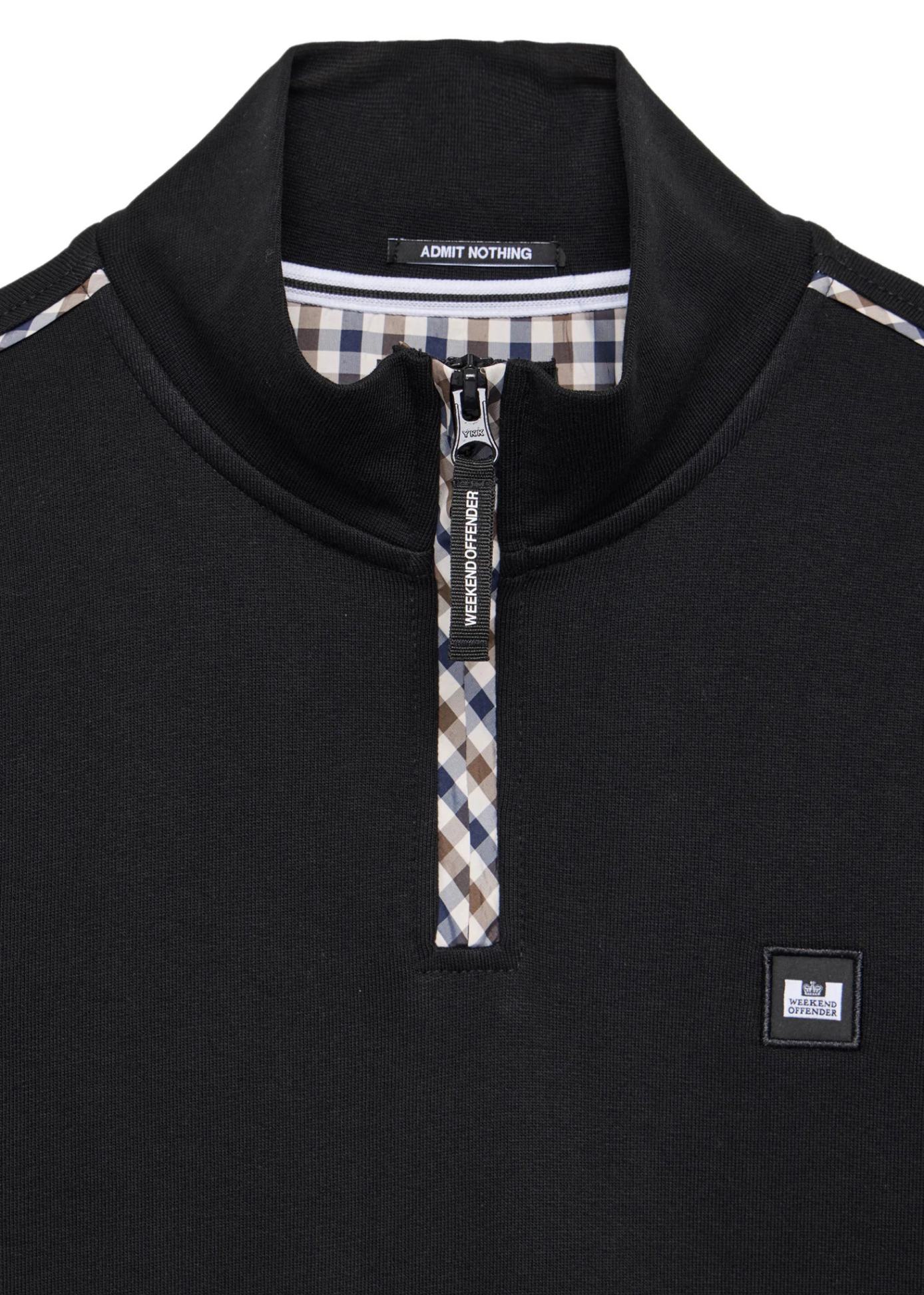 Weekend Offender Truien Matisa - black mid house check