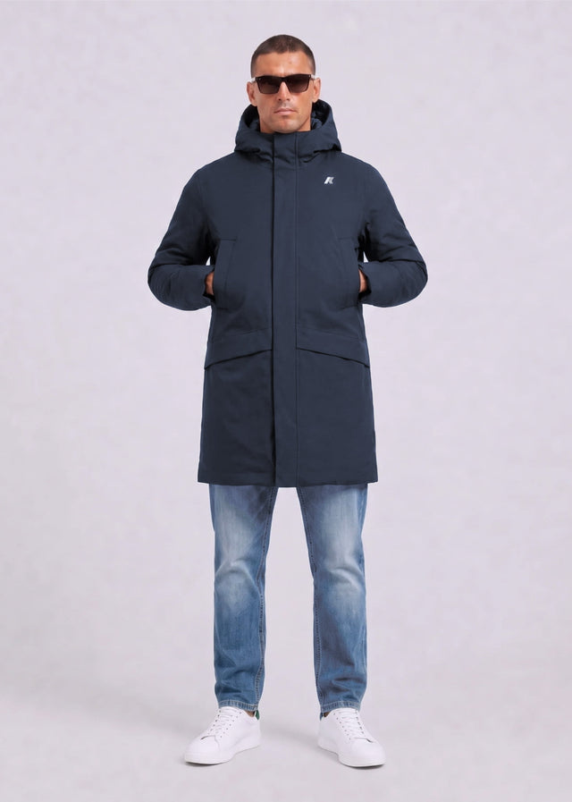 K-Way Jassen Jarno twill marmotta - blue d blue a