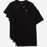 Lacoste T-shirts Lacoste tee 3 pack - black