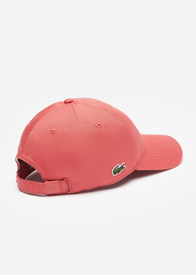 Lacoste Caps Cotton cap - sierra red