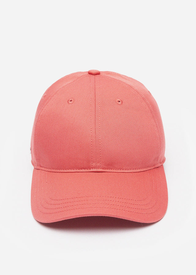 Lacoste Caps Cotton cap - sierra red