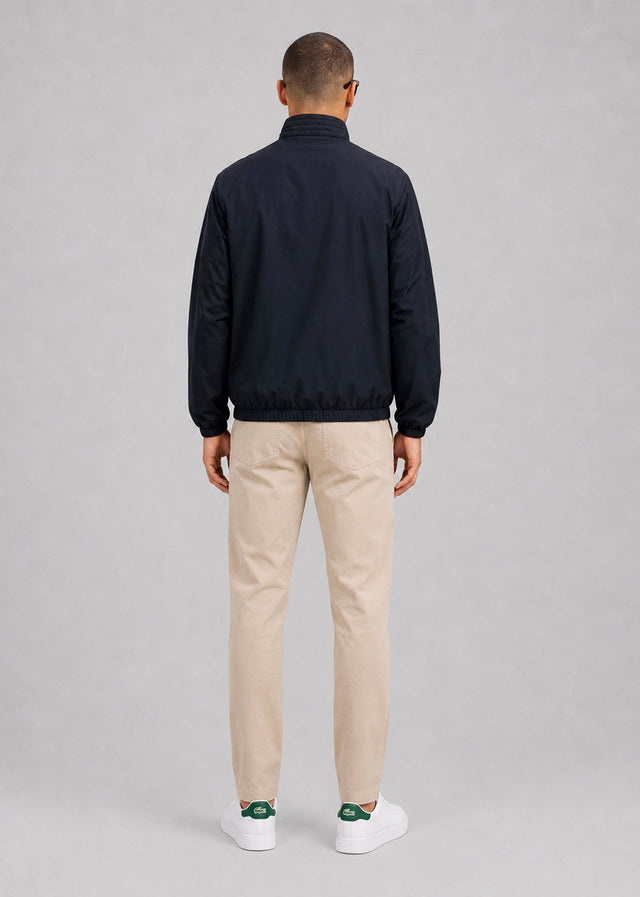 Lacoste Jassen Water repellent track jacket - blackbird