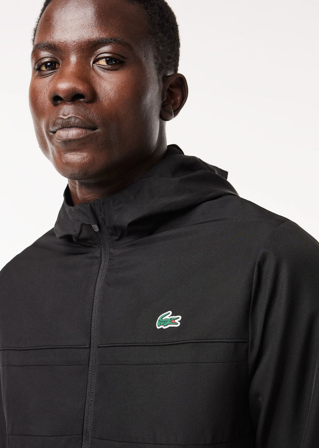 Lacoste Jassen Lacoste Jacket windrunner - black