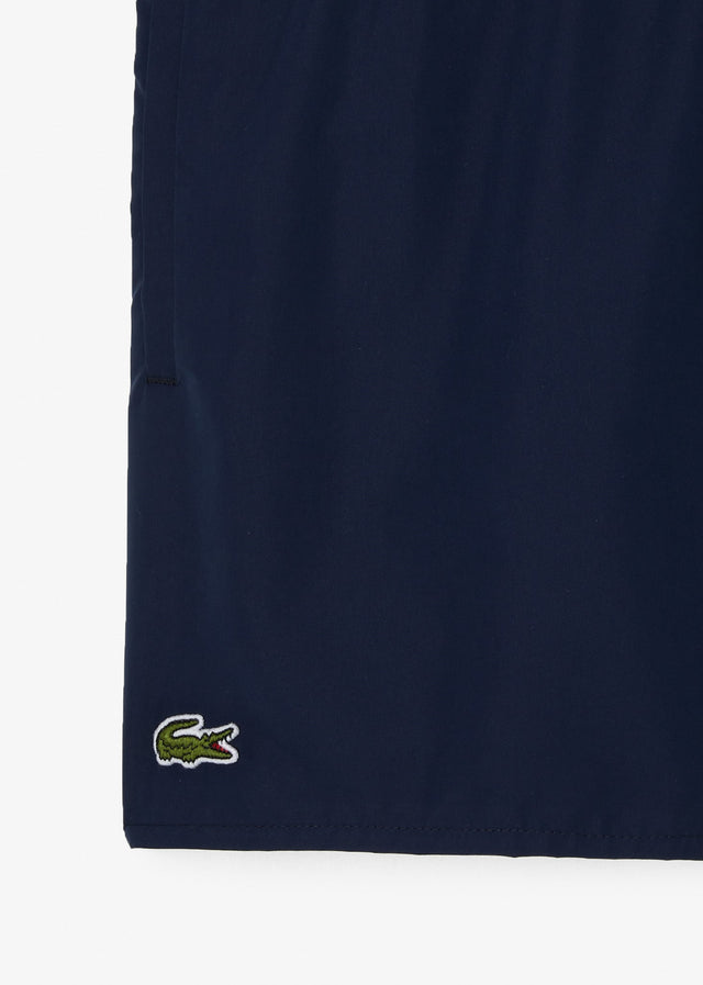 Lacoste Swimwear Lacoste swim short - navy blue green