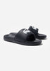 Lacoste Slippers Serve Slide - black white