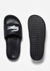 Lacoste Slippers Serve Slide - black white