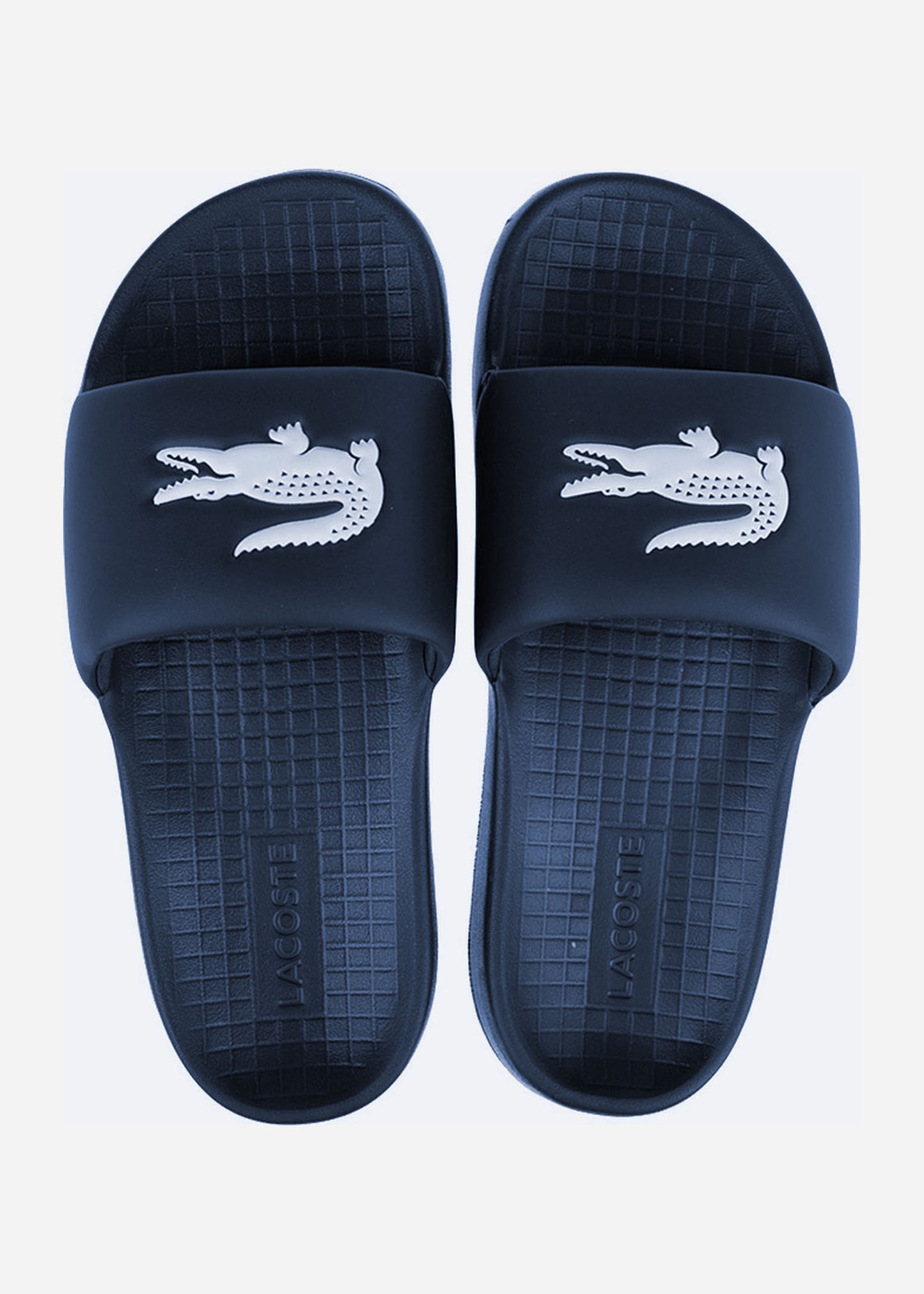 Lacoste Slippers Serve Slide - navy white