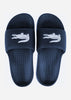 Lacoste Slippers Serve Slide - navy white