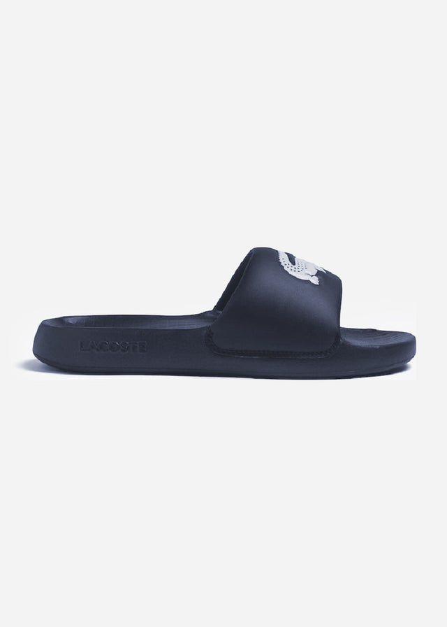 Lacoste Sliders Serve Slide - navy white