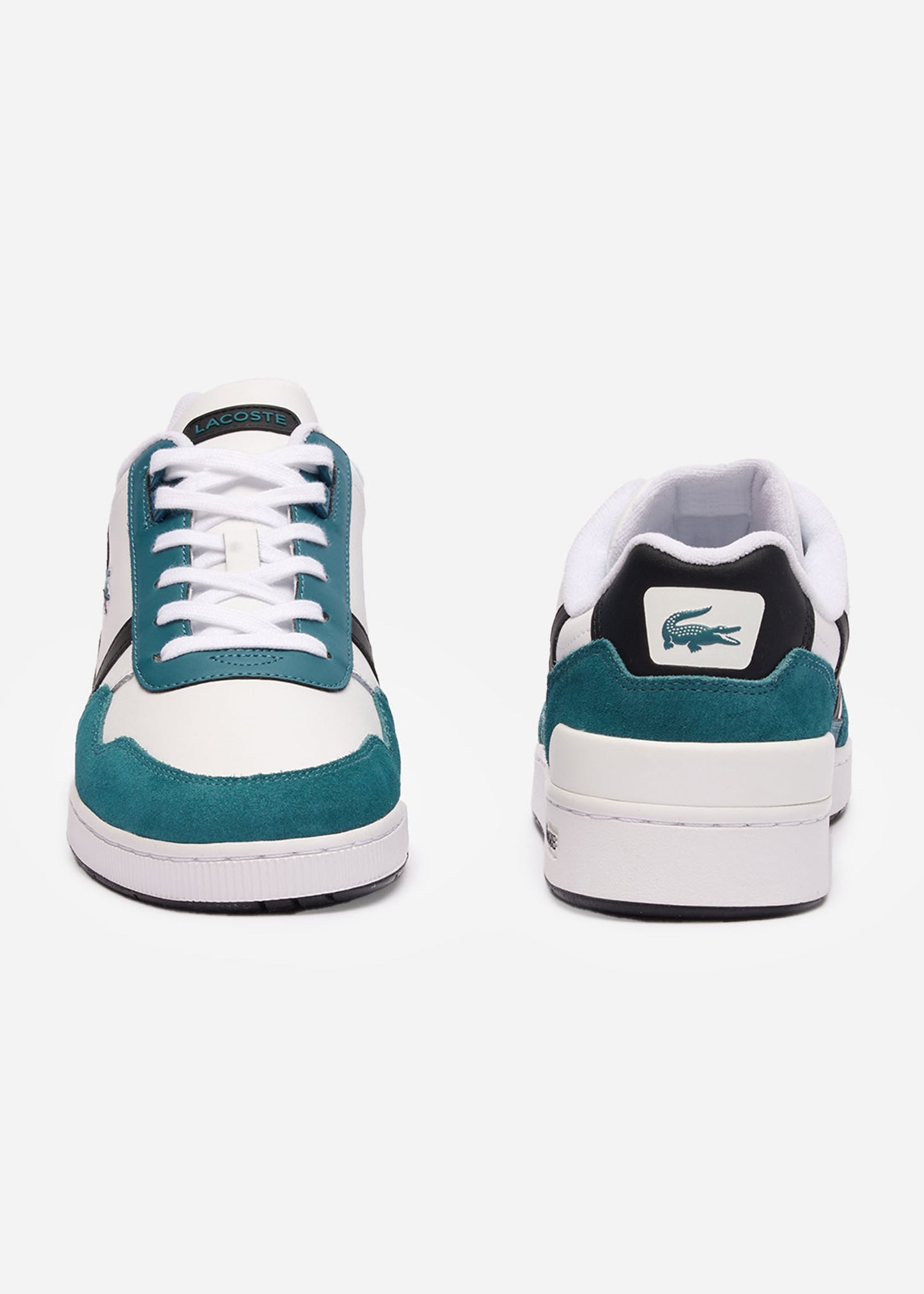 Lacoste Schoenen T-clip - white dark green