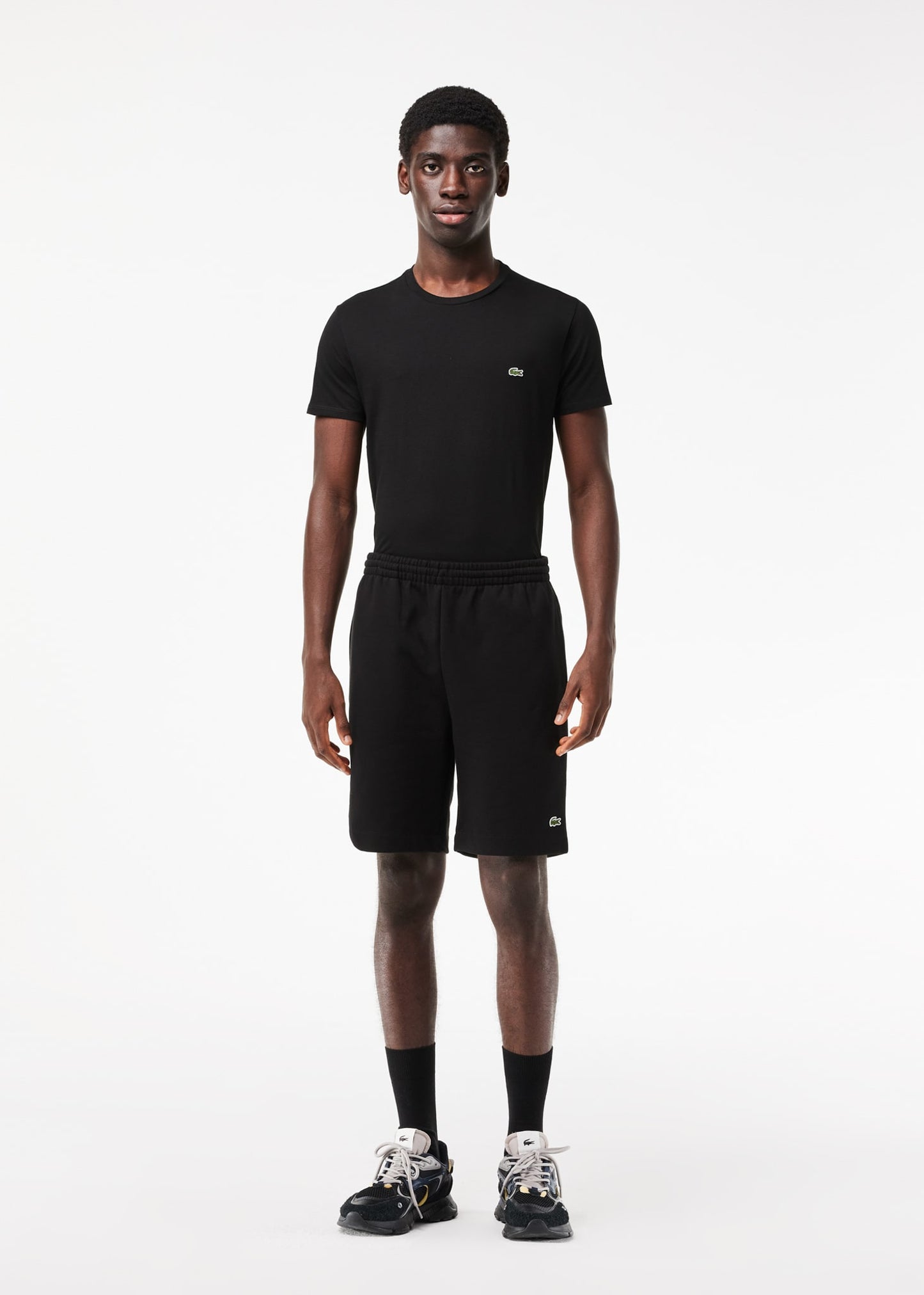 Lacoste Korte Broeken Sweat short - black