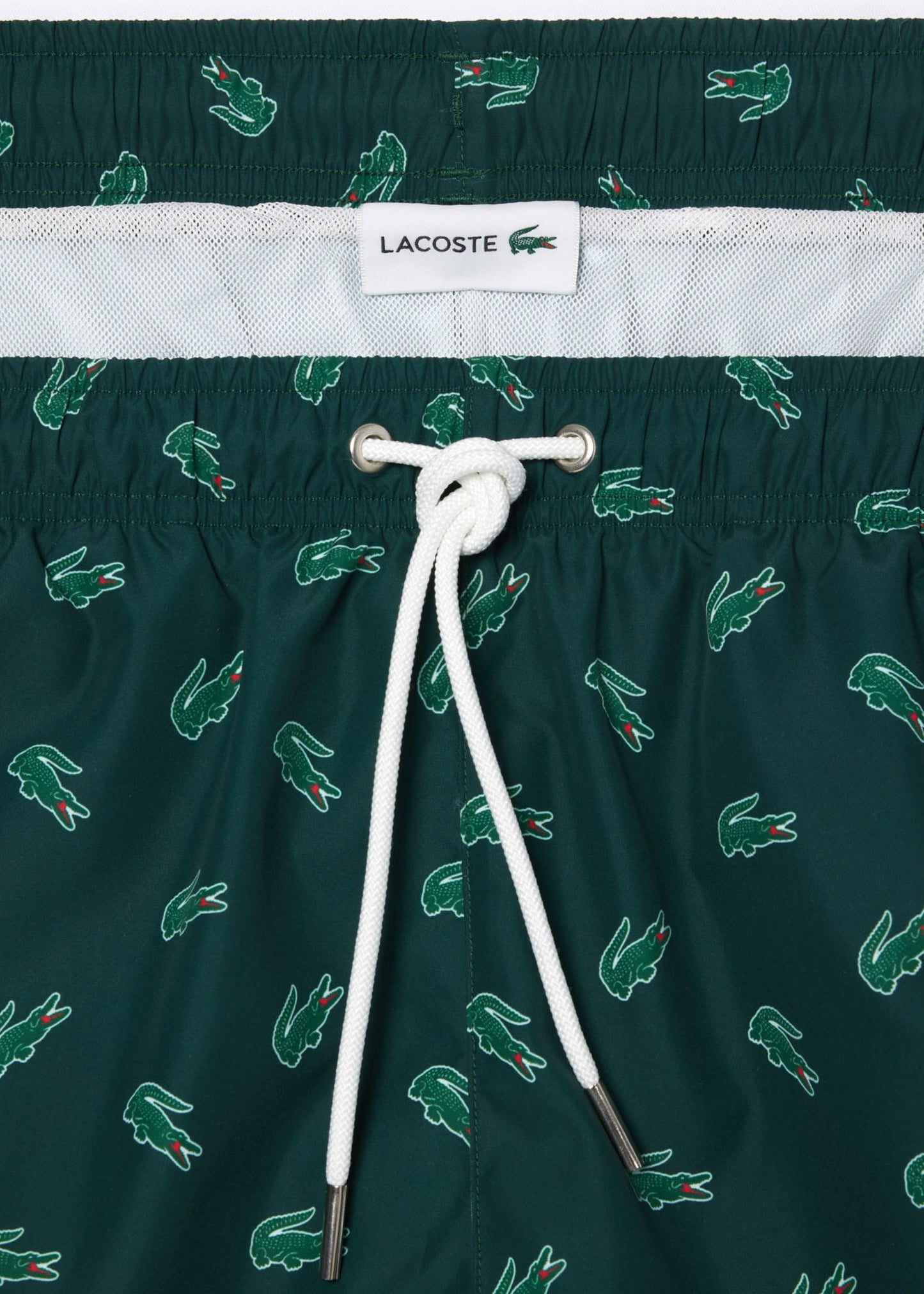 Lacoste Zwembroeken Swimming trunks all over print - sinople multico