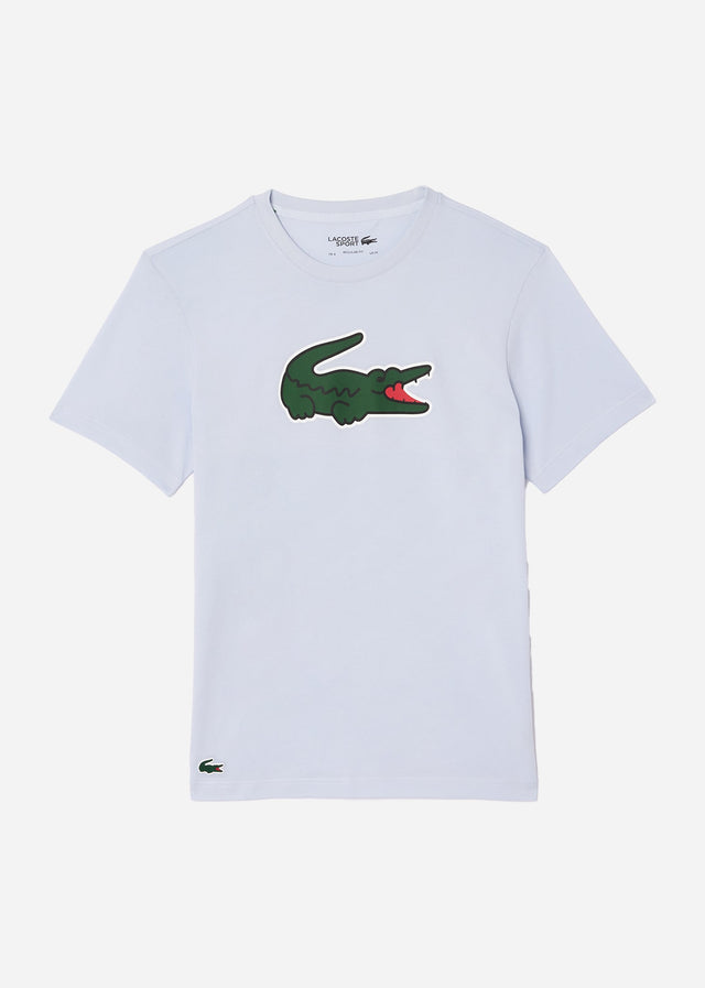 Lacoste T-shirts Tee logo - phoenix blue green white