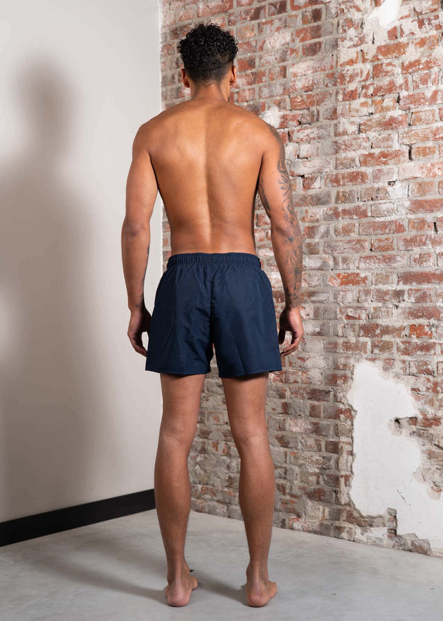 Lacoste Swimwear Lacoste swim short - navy blue green