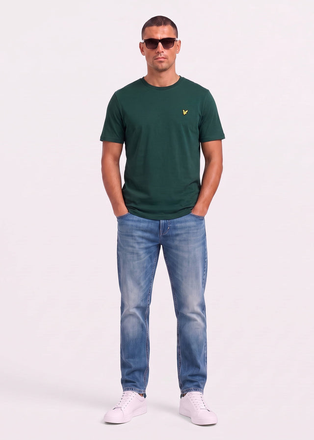 Lyle & Scott T-shirts Plain t-shirt - dark green
