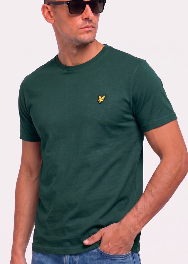 Lyle & Scott T-shirts Plain t-shirt - dark green