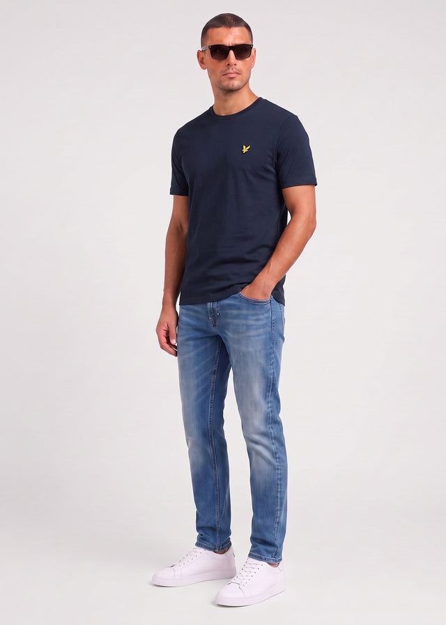 Lyle & Scott T-shirts Plain t-shirt - dark navy