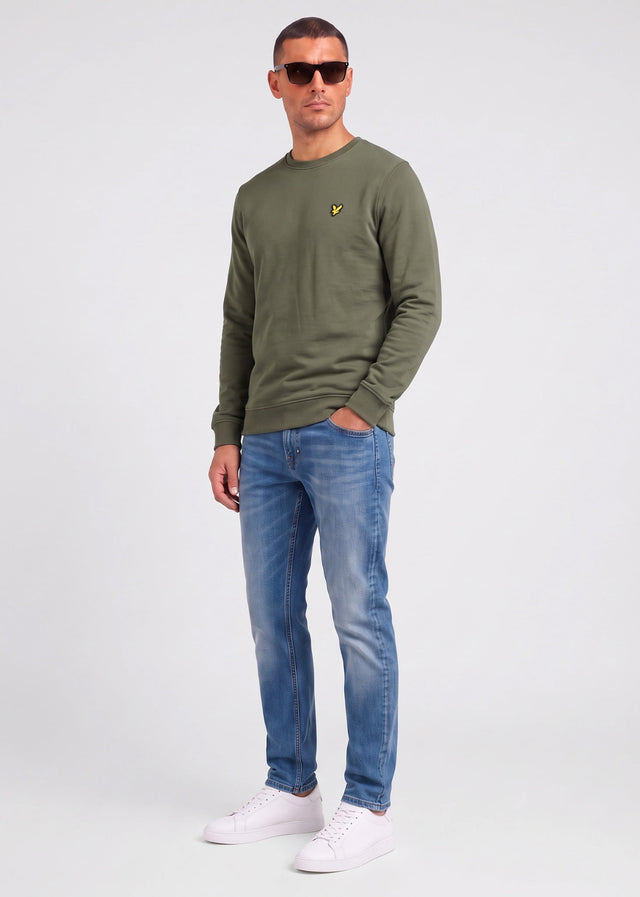 Lyle & Scott Truien Crew neck sweatshirt - journey olive