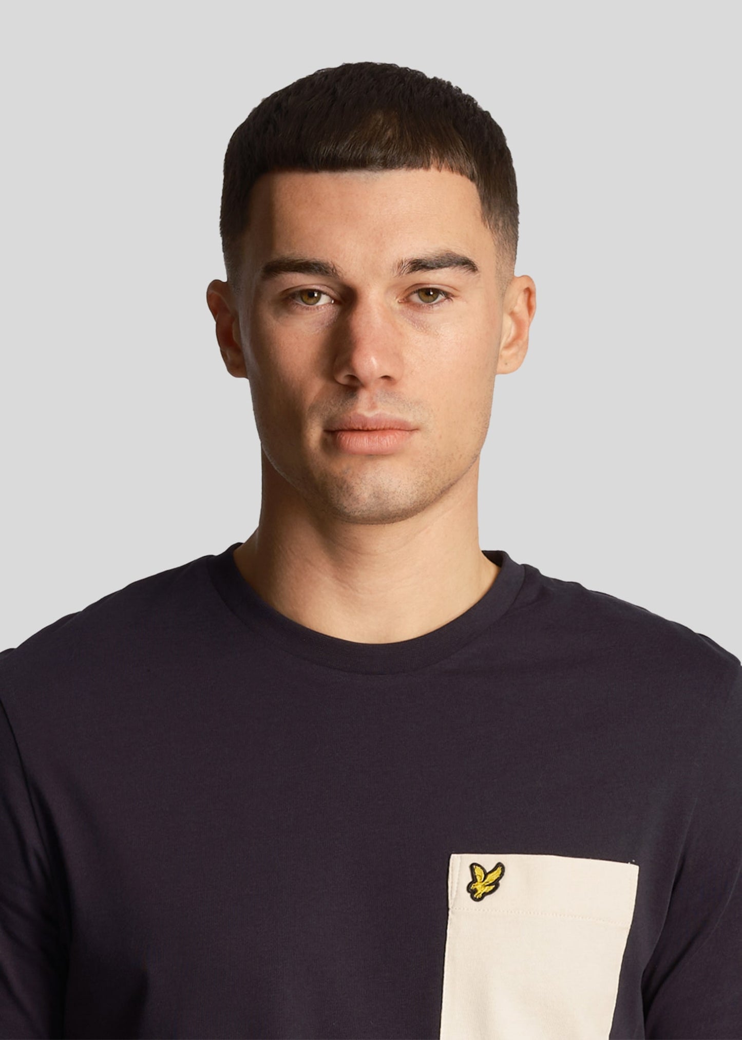 Lyle & Scott T-shirts Contrast pocket t-shirt - dark navy cove