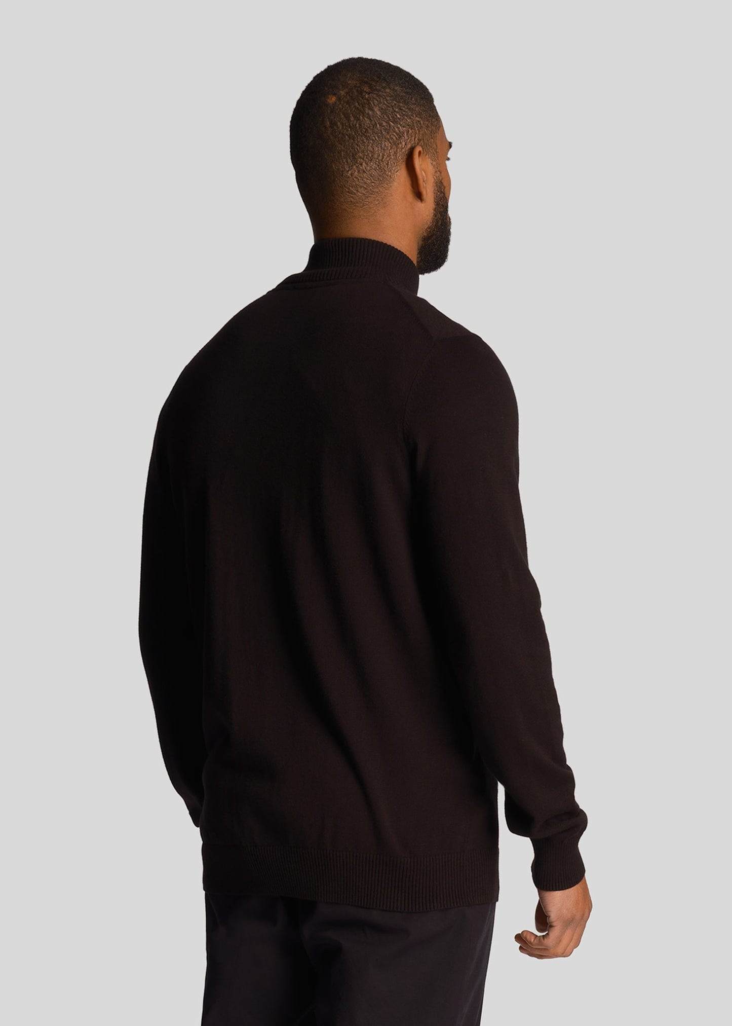 Lyle & Scott Vesten Full zip jumper - jet black