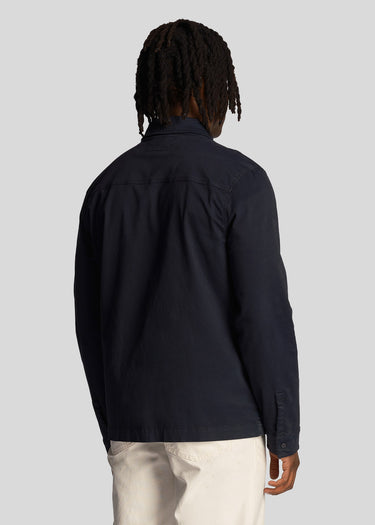 Lyle & Scott Overshirts  Garment dyed overshirt - dark navy