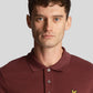 Lyle & Scott Polo's  Plain polo shirt - burgundy 