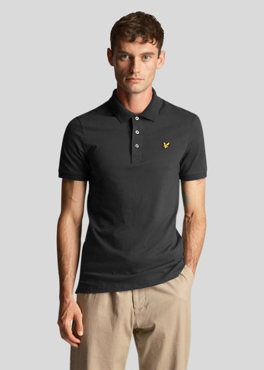 Lyle & Scott Polo's  Plain polo shirt - gunmetal