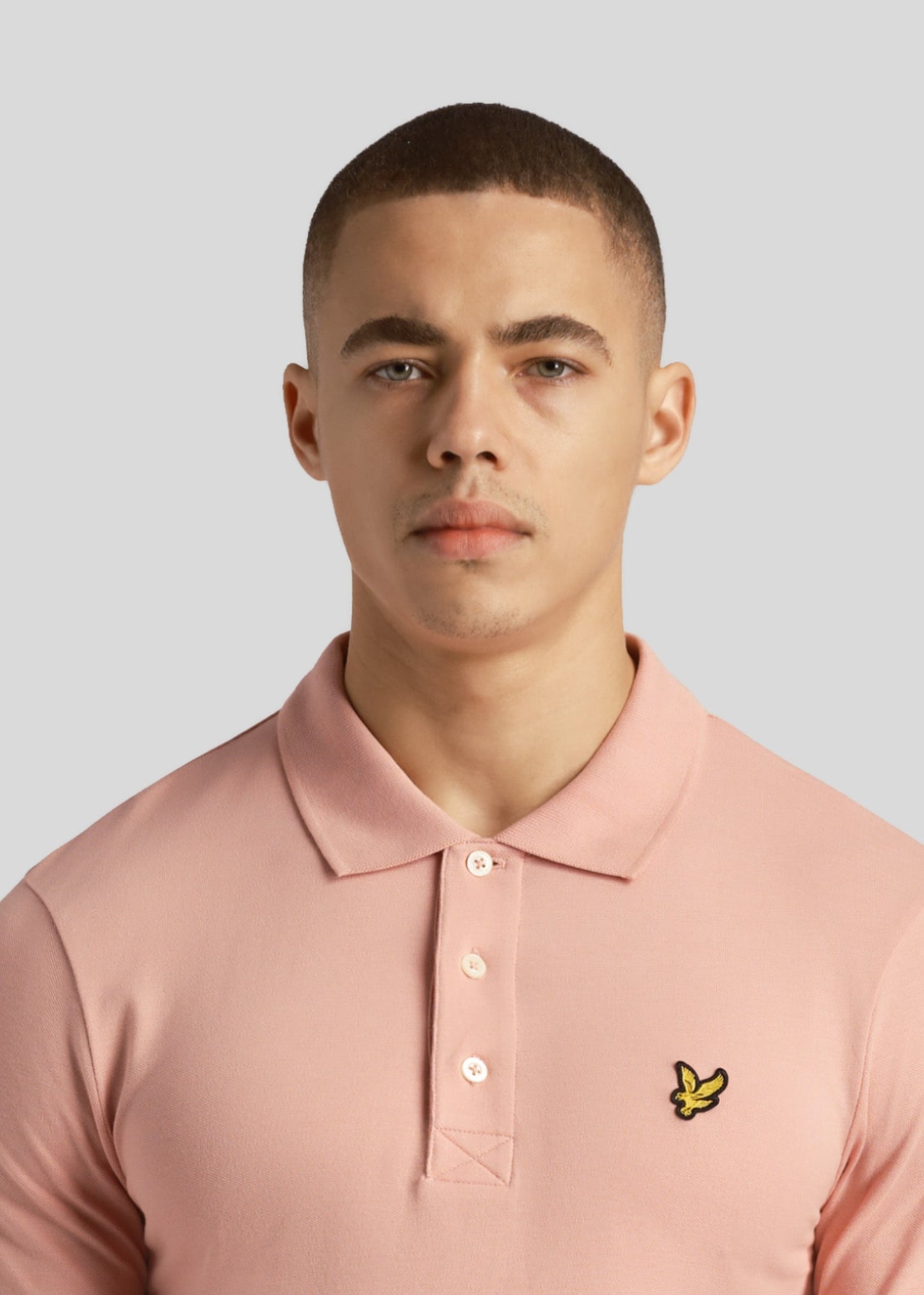 Lyle & Scott Polo's Plain polo shirt - palm pink