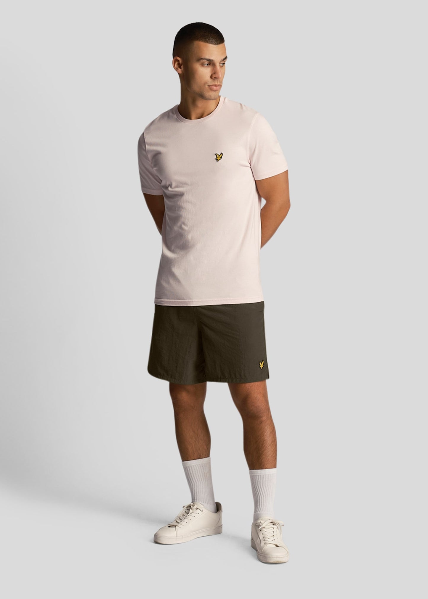 Lyle & Scott Zwembroeken Plain swim short - olive