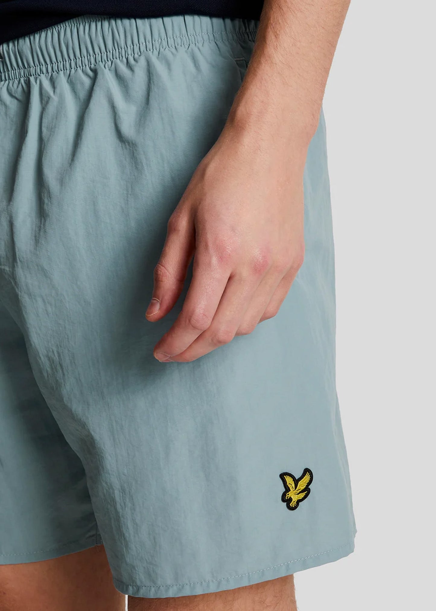 Lyle & Scott Zwembroeken Plain swim short - slate blue